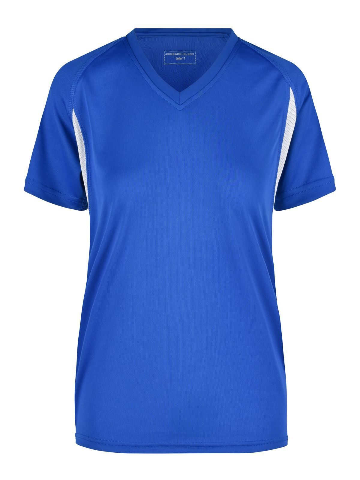 Ladies' Running-T Damen T-Shirt – Daiber – Farbe royal/white – individuell veredelbar