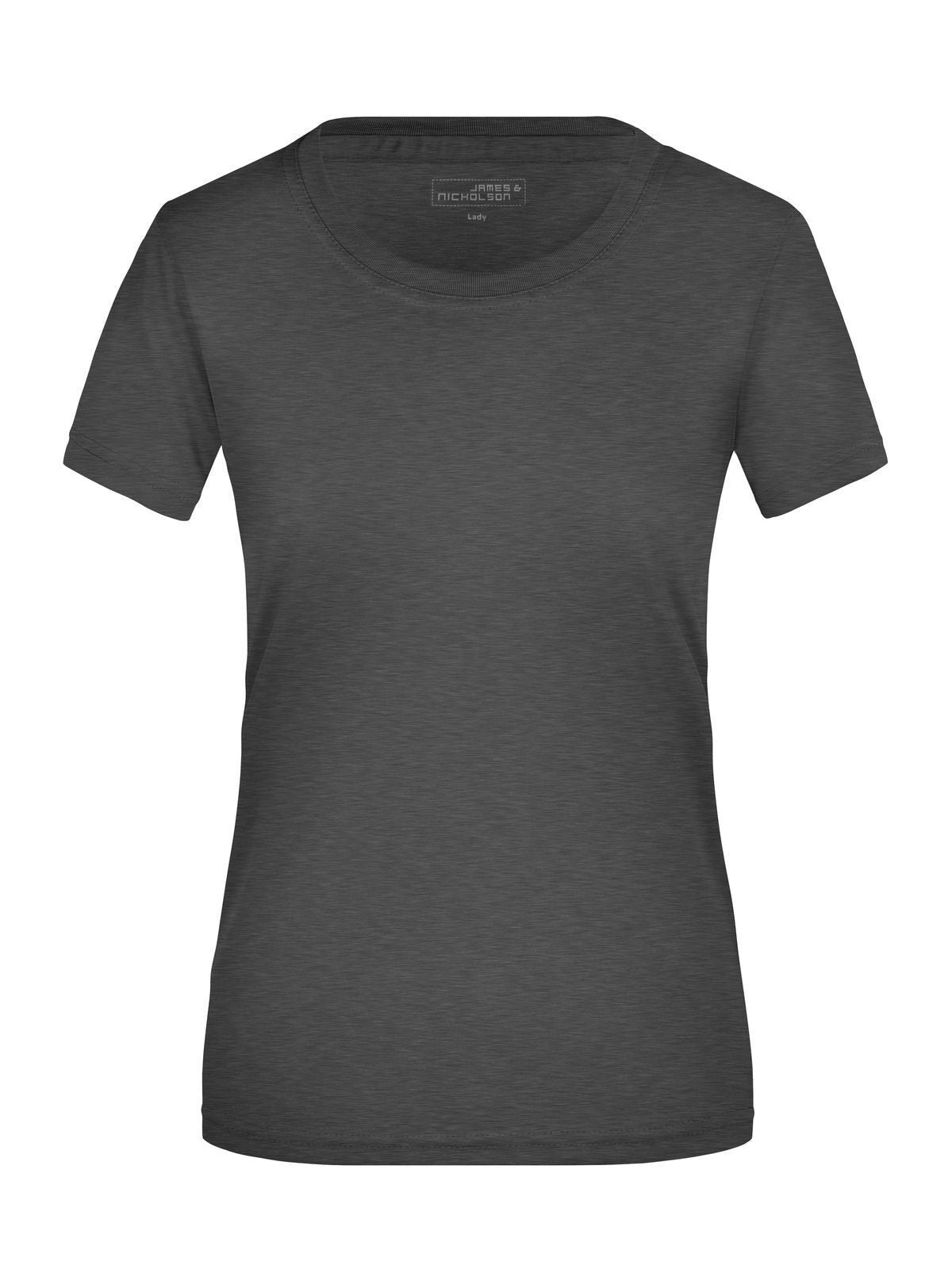 Ladies' Active-T Damen T-Shirt – Daiber – Farbe dark-melange – individuell veredelbar