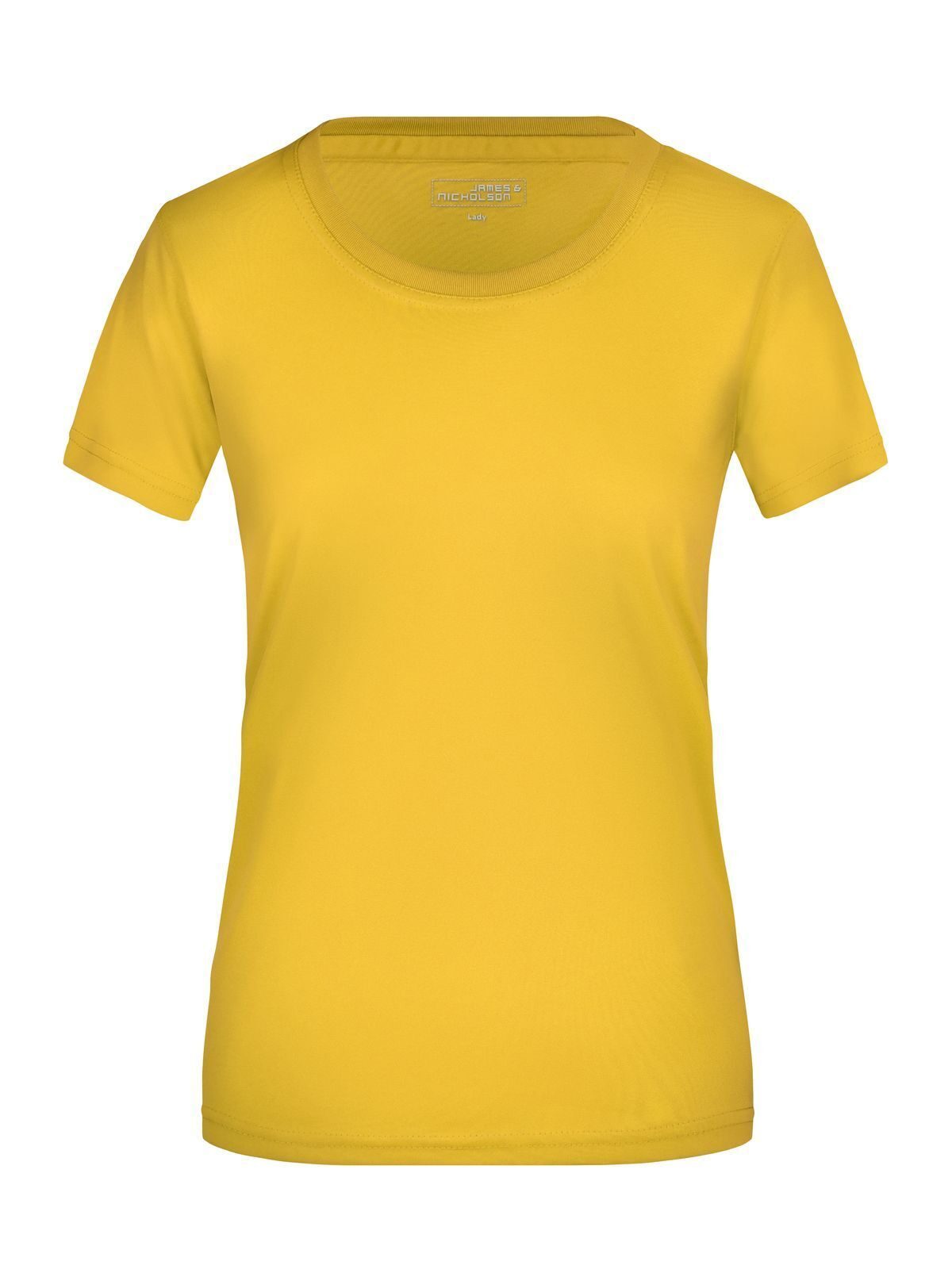 Ladies' Active-T Damen T-Shirt – Daiber – Farbe Gelb – individuell veredelbar