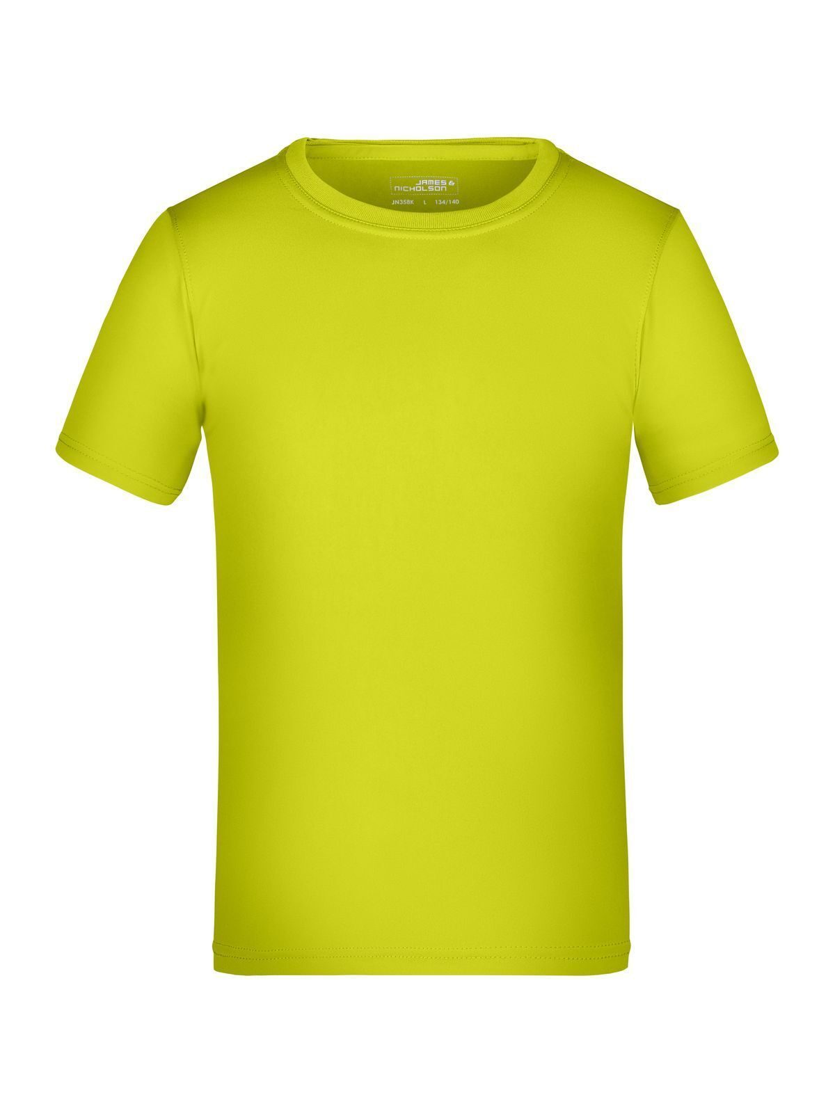 Active-T Junior Kinder T-Shirt – Daiber – Farbe acid-yellow – individuell veredelbar