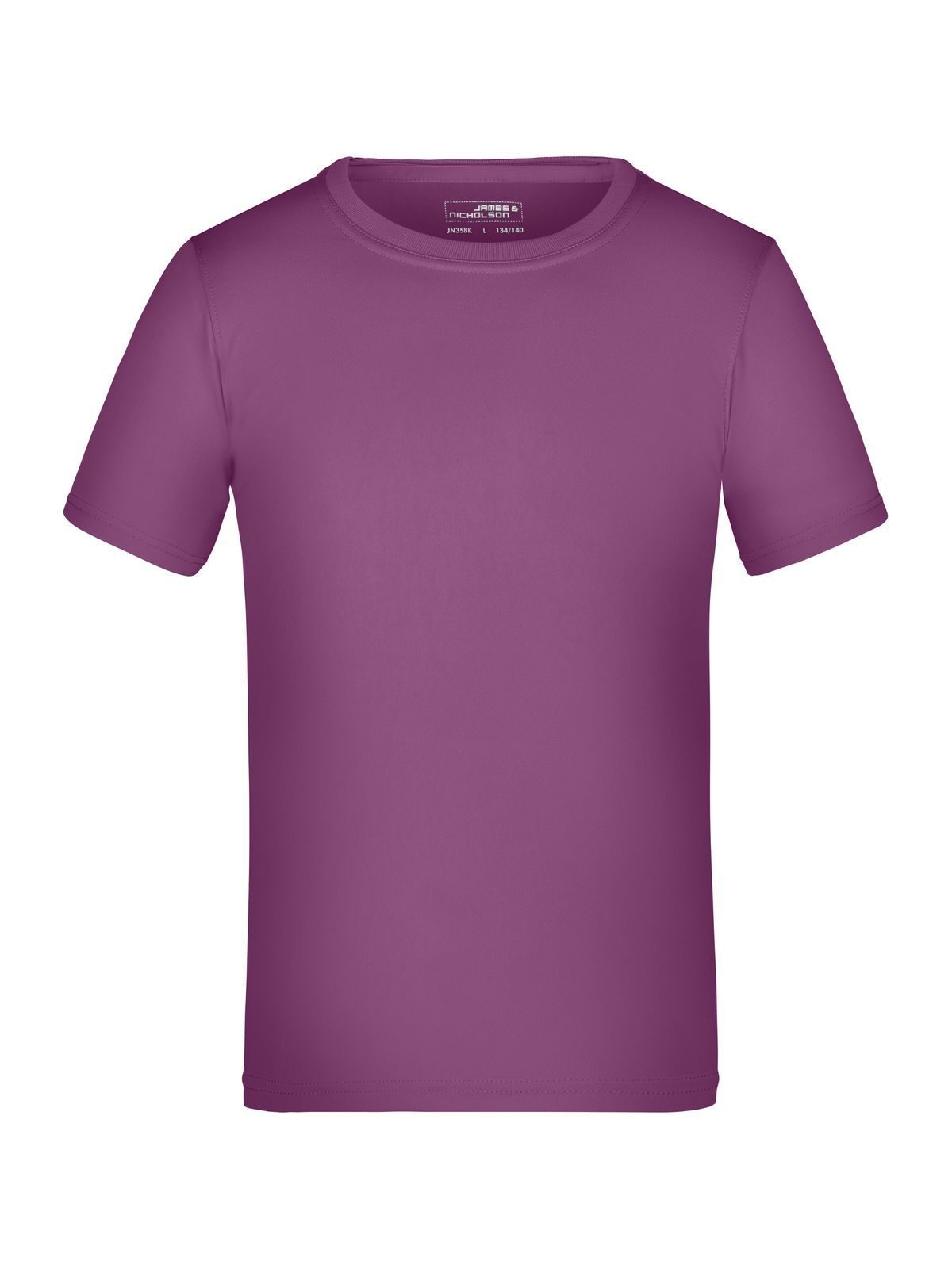 Active-T Junior Kinder T-Shirt – Daiber – Farbe Lila – individuell veredelbar