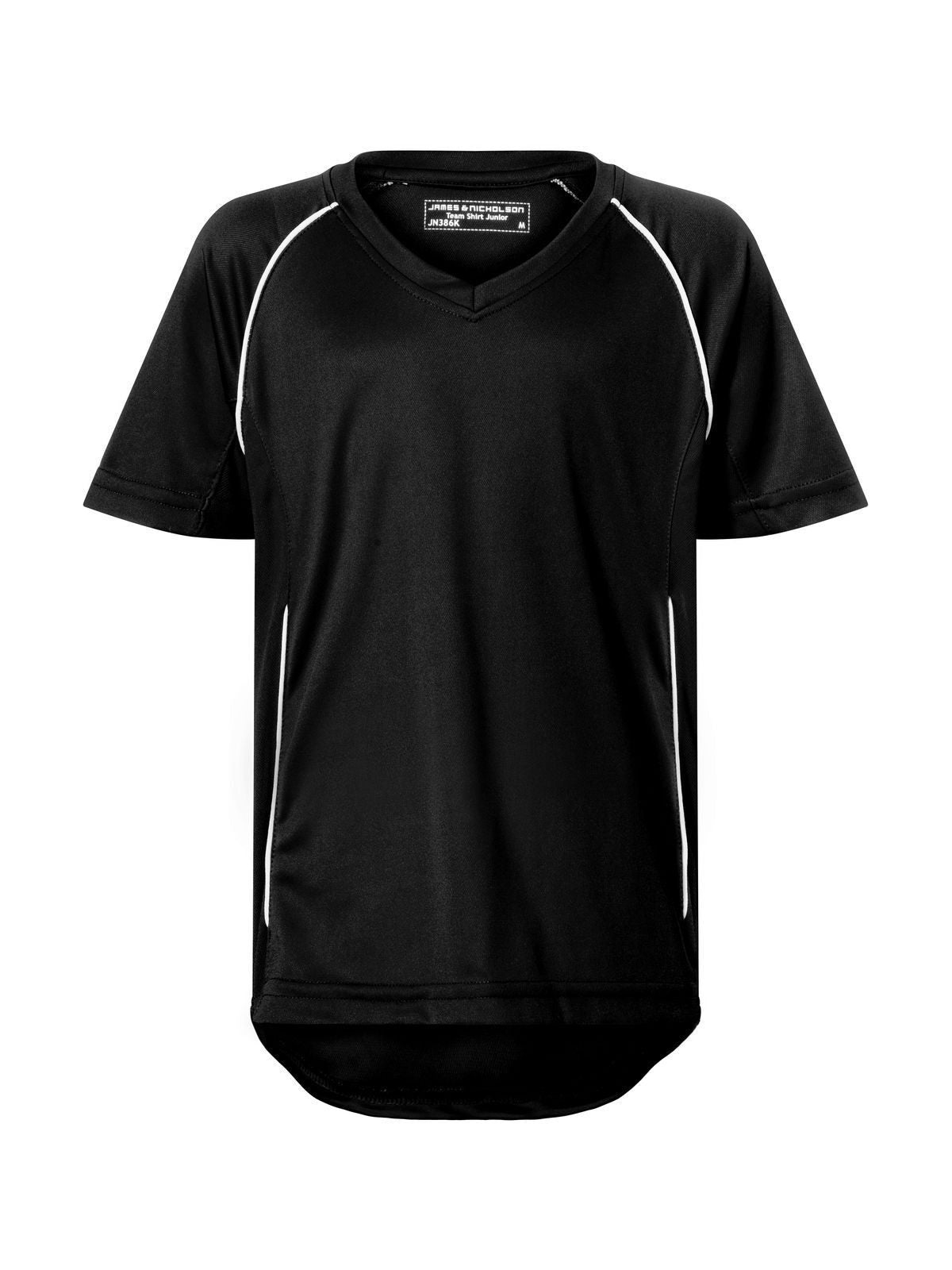 Team Junior Kinder T-Shirt – Daiber – Farbe black/white – individuell veredelbar