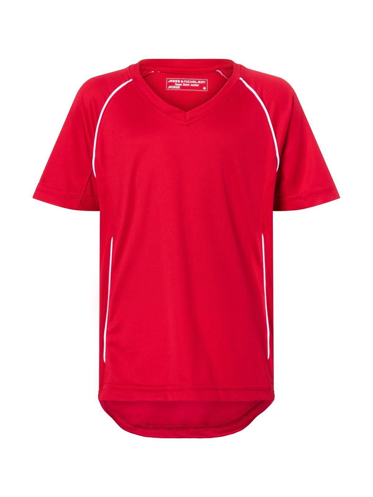 Team Junior Kinder T-Shirt – Daiber – Farbe red/white – individuell veredelbar