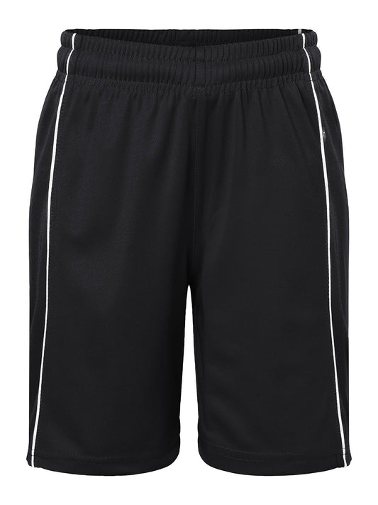 Basic Team Shorts Junior Kinder Hose / Rock – Daiber – Farbe black/white – individuell veredelbar
