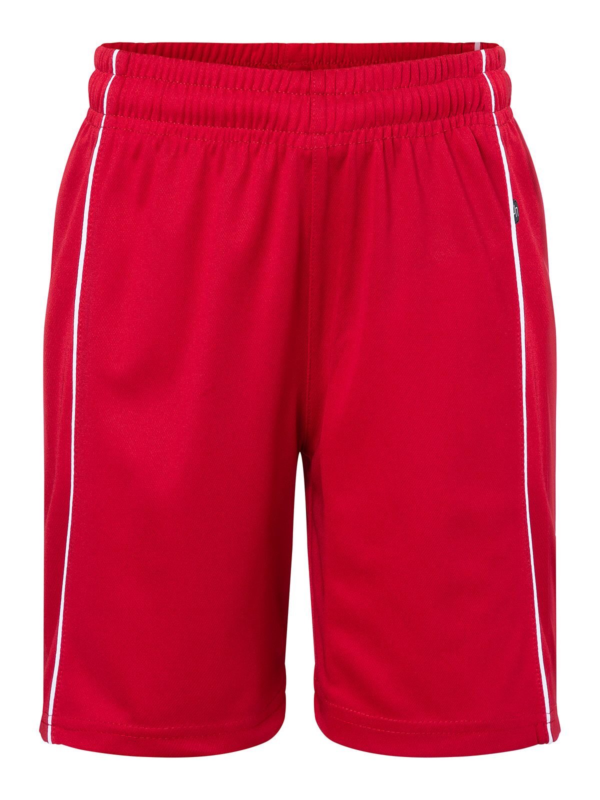 Basic Team Shorts Junior Kinder Hose / Rock – Daiber – Farbe red/white – individuell veredelbar