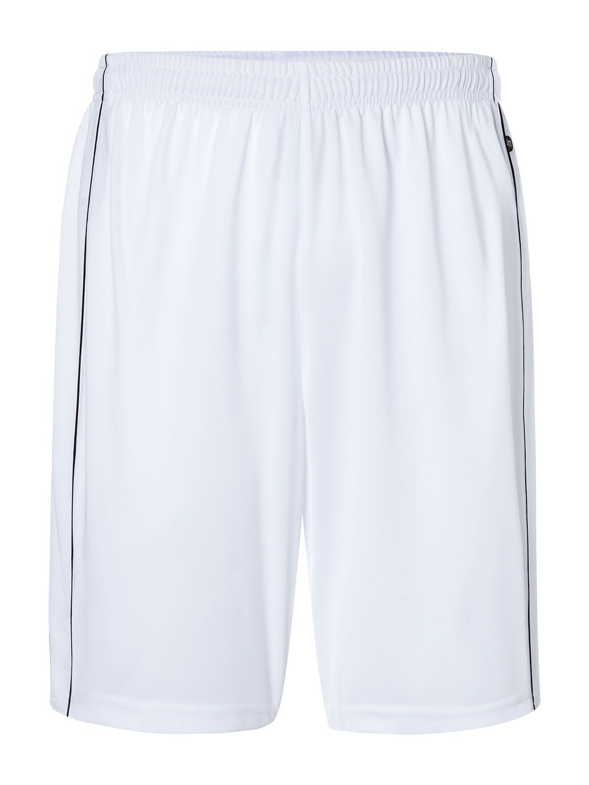 Basic Team Shorts Hose / Rock – Daiber – Farbe white/black – individuell veredelbar
