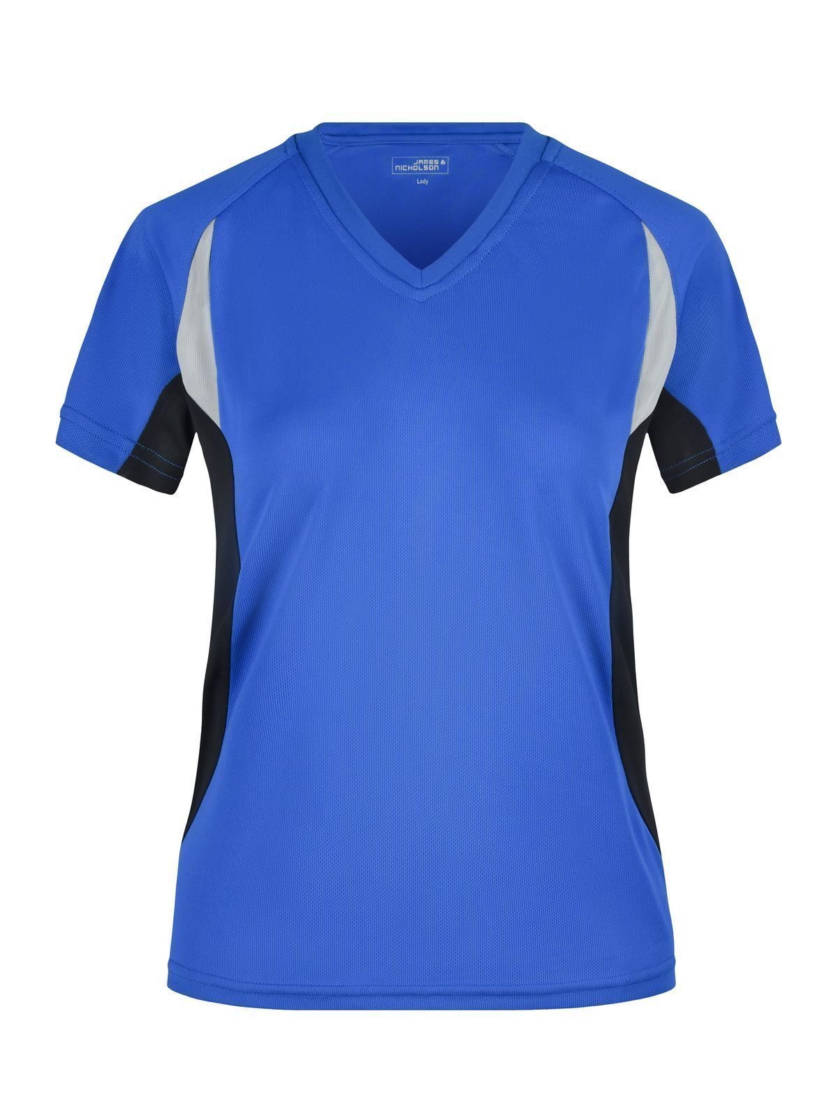 Ladies' Running-T Damen T-Shirt – Daiber – Farbe royal/black – individuell veredelbar