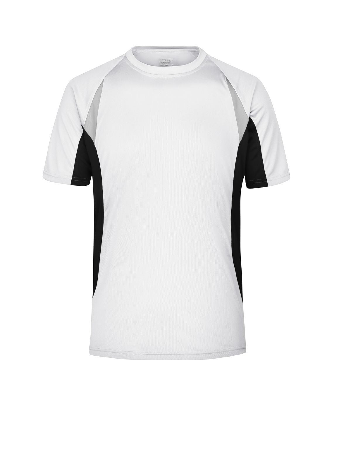 Running-T Herren T-Shirt – Daiber – Farbe white/black – individuell veredelbar