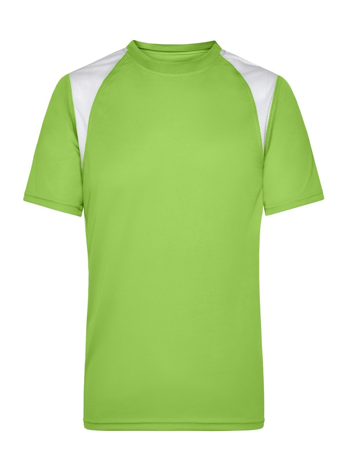 Running-T Herren T-Shirt – Daiber – Farbe lime-green/white – individuell veredelbar