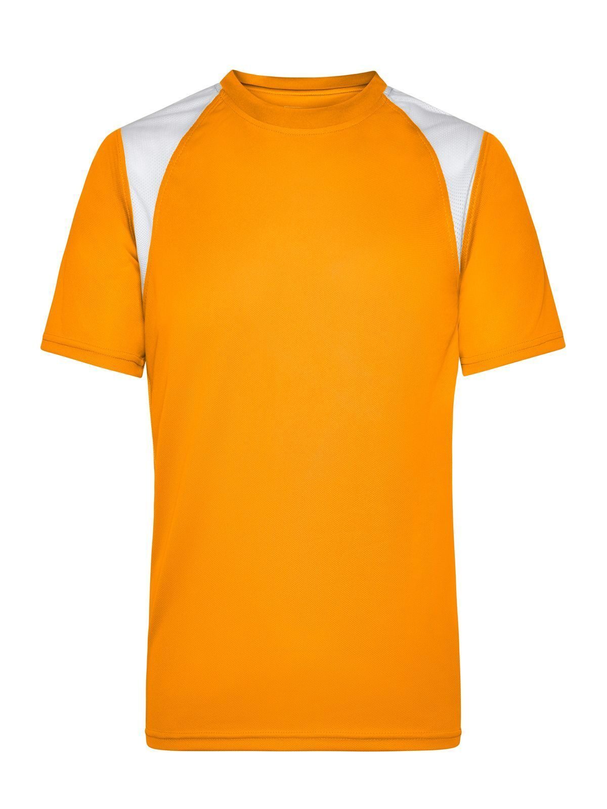 Running-T Herren T-Shirt – Daiber – Farbe orange/white – individuell veredelbar