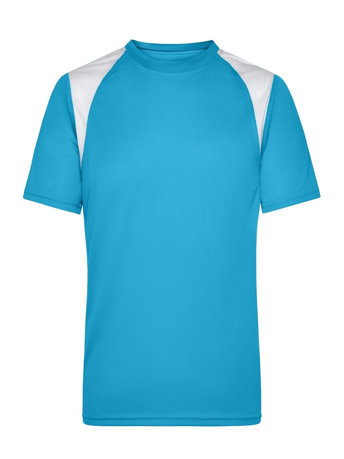 Running-T Herren T-Shirt – Daiber – Farbe turquoise/white – individuell veredelbar