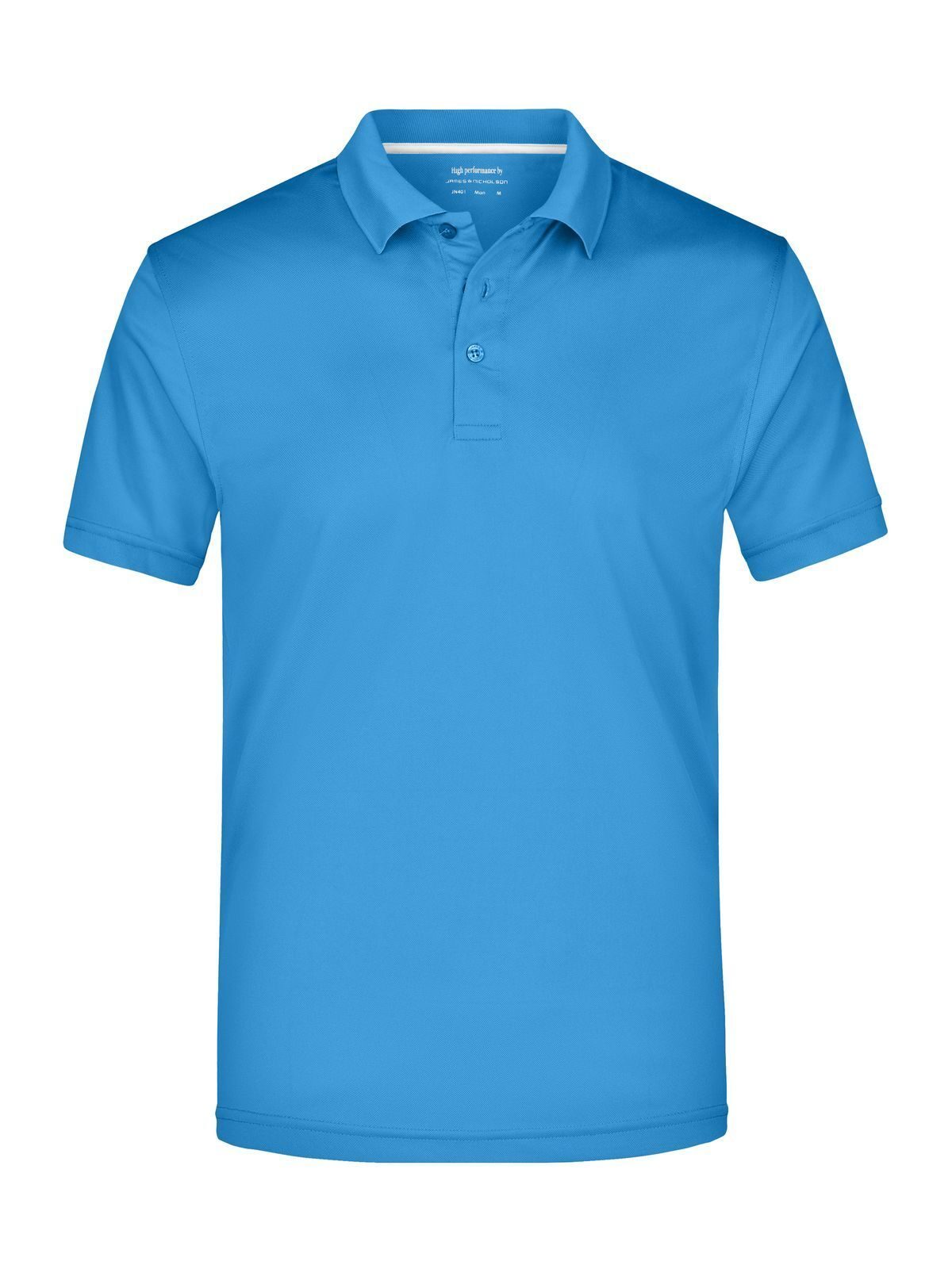 Polo High Performance Herren Poloshirt – Daiber – Farbe azur – individuell veredelbar