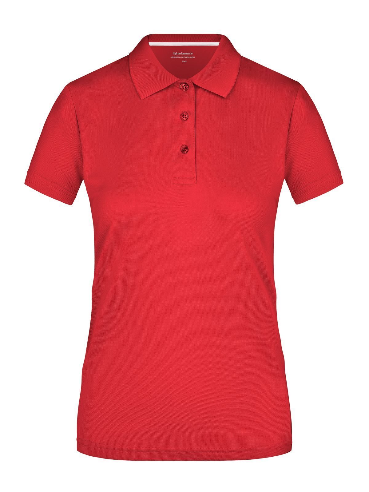 Ladies' Polo High Performance Damen Poloshirt – Daiber – Farbe Rot – individuell veredelbar