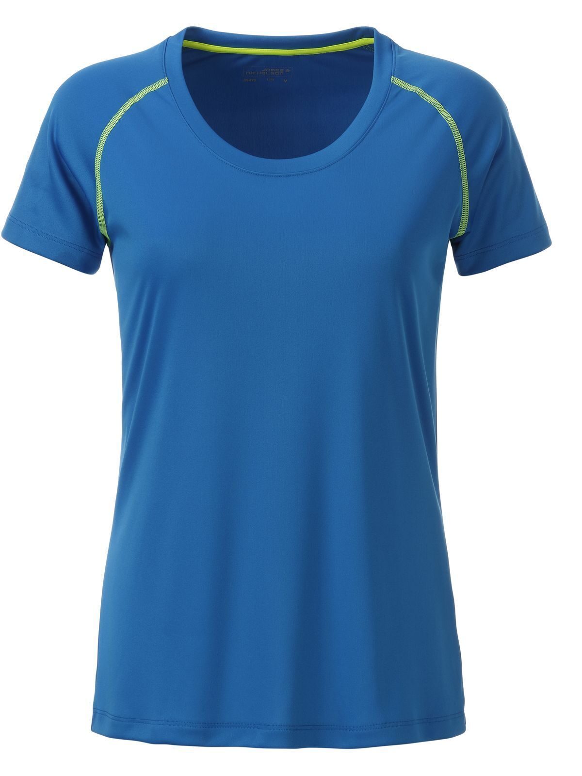 Ladies' Sports Damen T-Shirt – Daiber – Farbe bright-blue/bright-yellow – individuell veredelbar