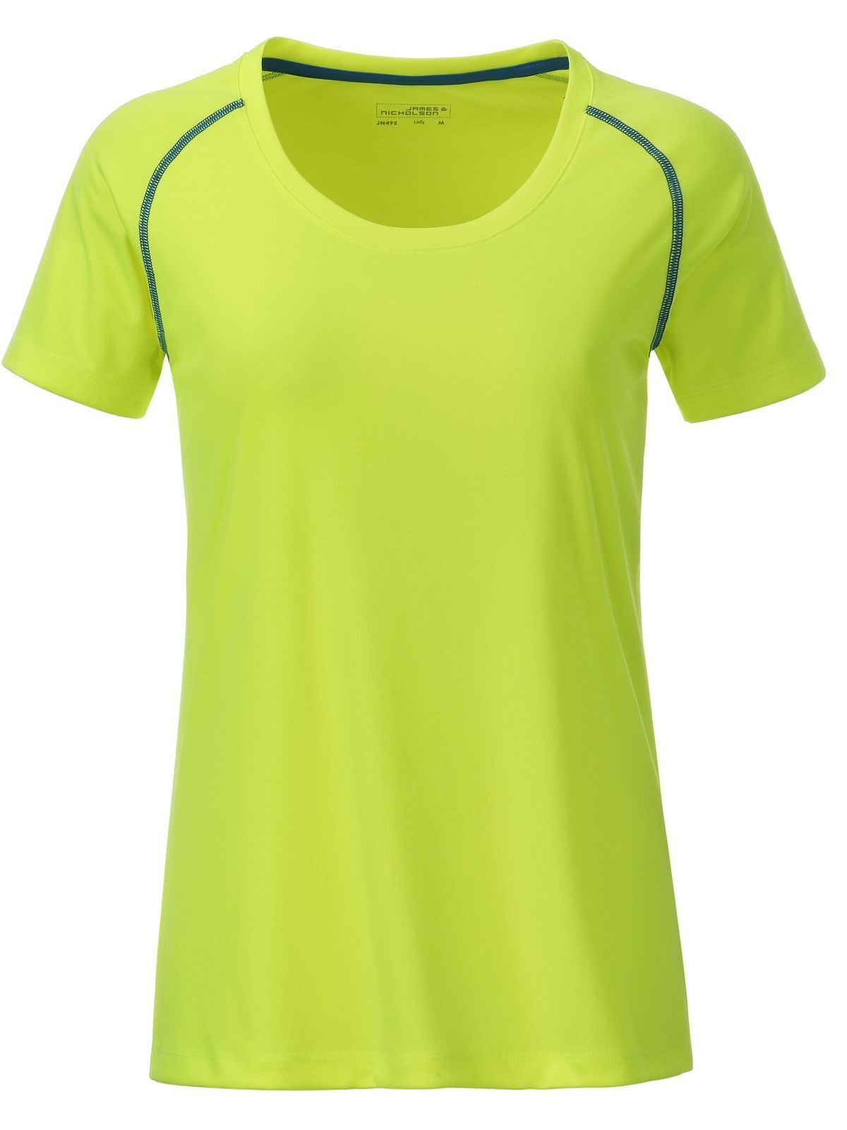 Ladies' Sports Damen T-Shirt – Daiber – Farbe bright-yellow/bright-blue – individuell veredelbar
