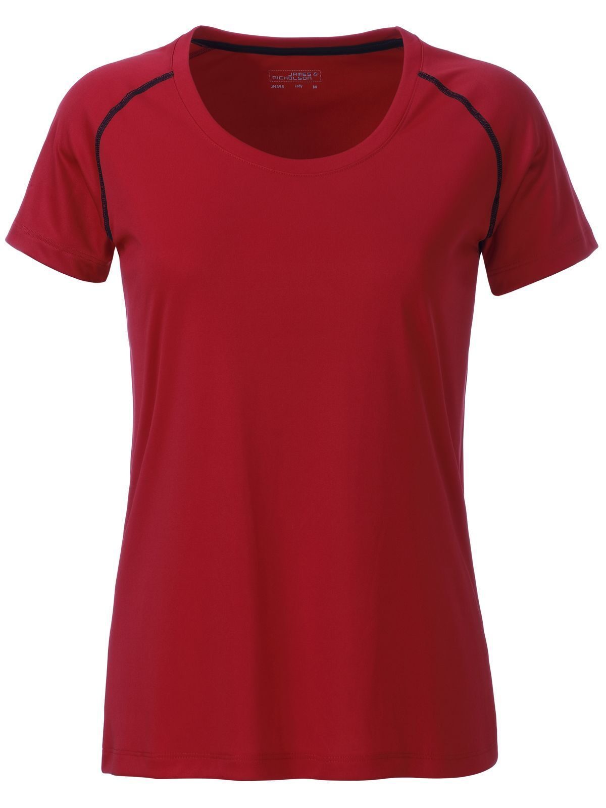 Ladies' Sports Damen T-Shirt – Daiber – Farbe red/black – individuell veredelbar