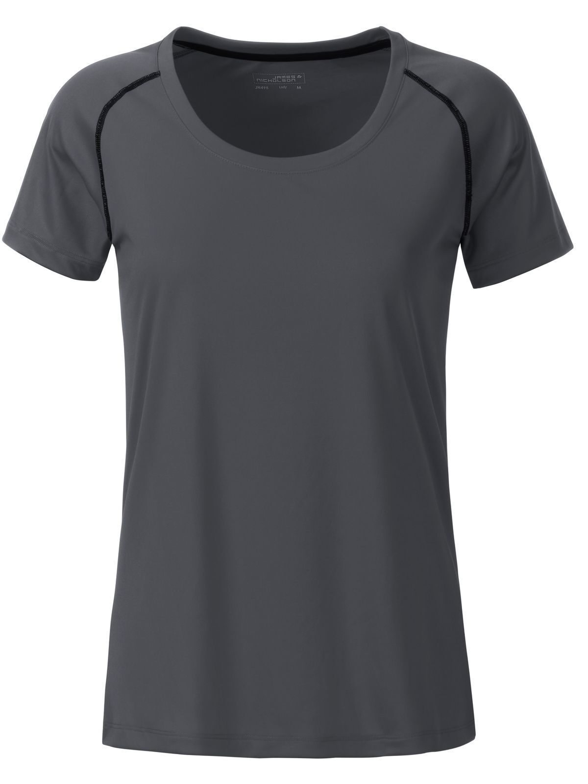Ladies' Sports Damen T-Shirt – Daiber – Farbe titan/black – individuell veredelbar