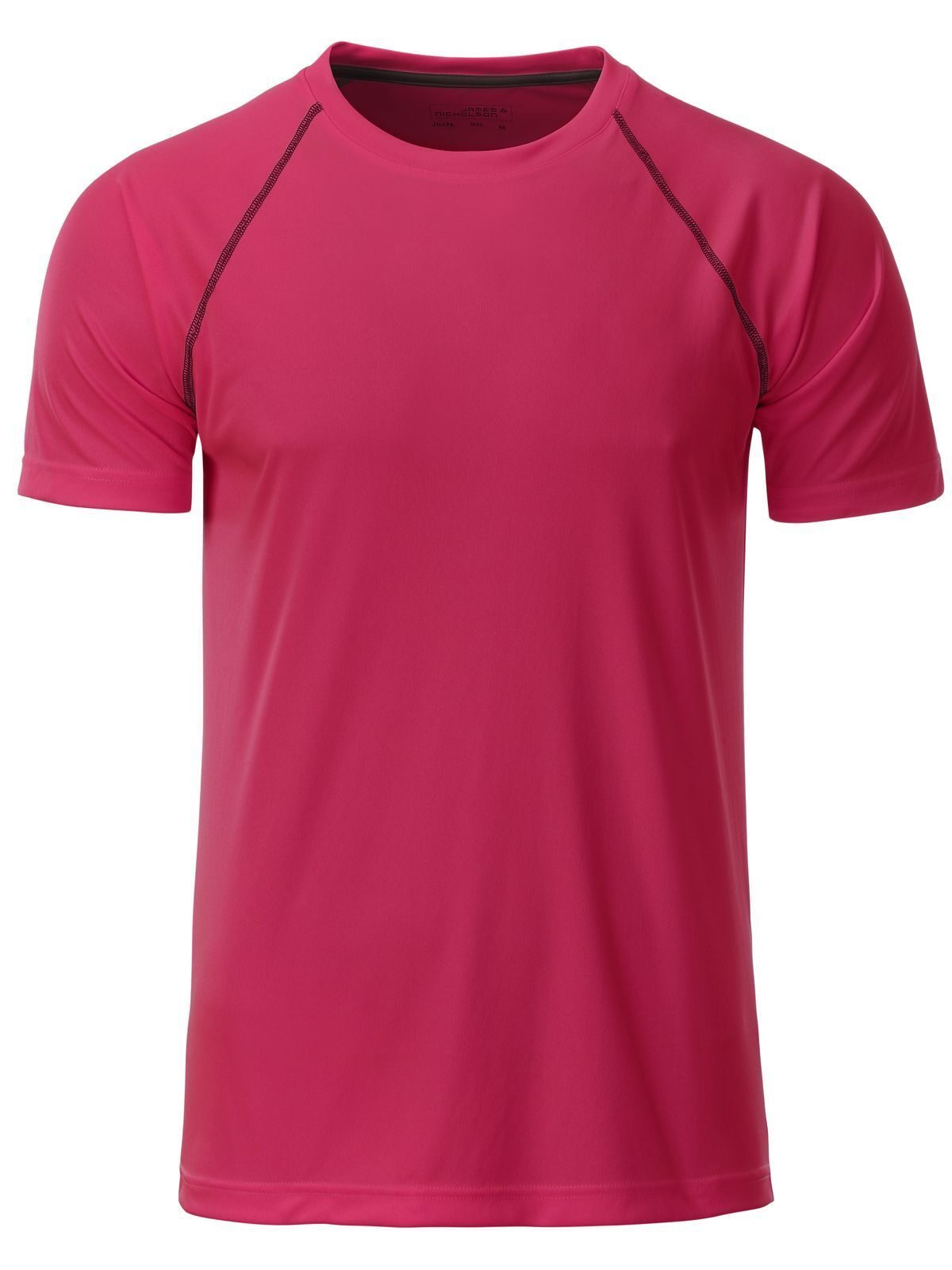 Sport Herren T-Shirt – Daiber – Farbe bright-pink/titan – individuell veredelbar