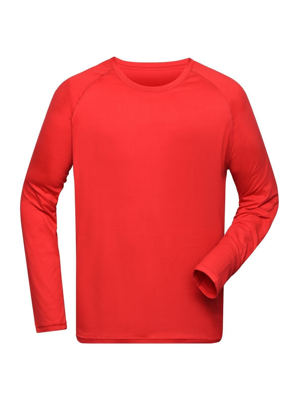 Sports Long-Sleeved Herren T-Shirt – Daiber – Farbe bright-red – individuell veredelbar