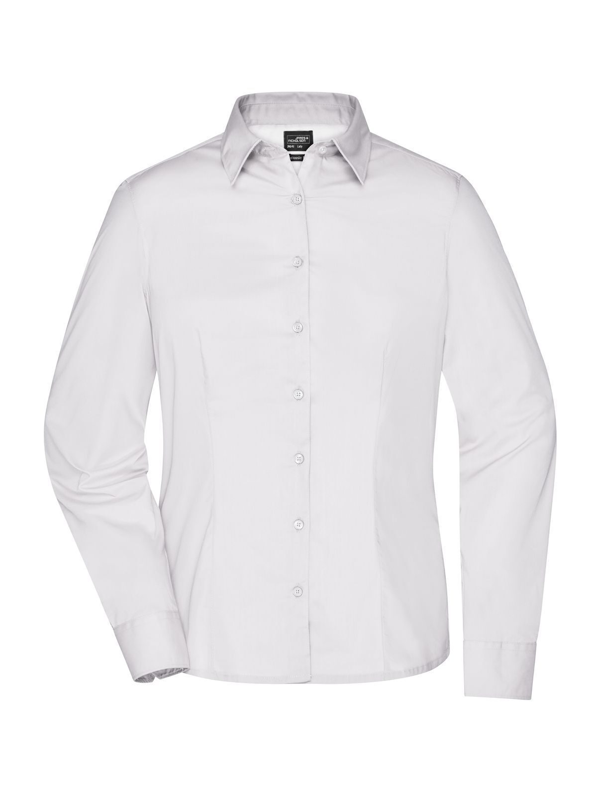 Ladies' Business Shirt Longsleeve Damen Hemd / Bluse – Daiber – Farbe Weiß – individuell veredelbar