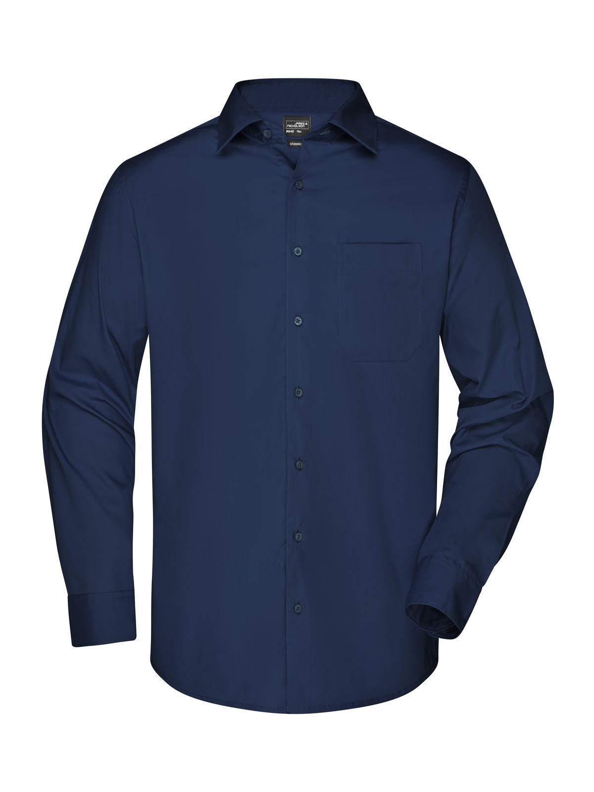 Business Shirt Longsleeve Herren Hemd / Bluse – Daiber – Farbe Navy – individuell veredelbar