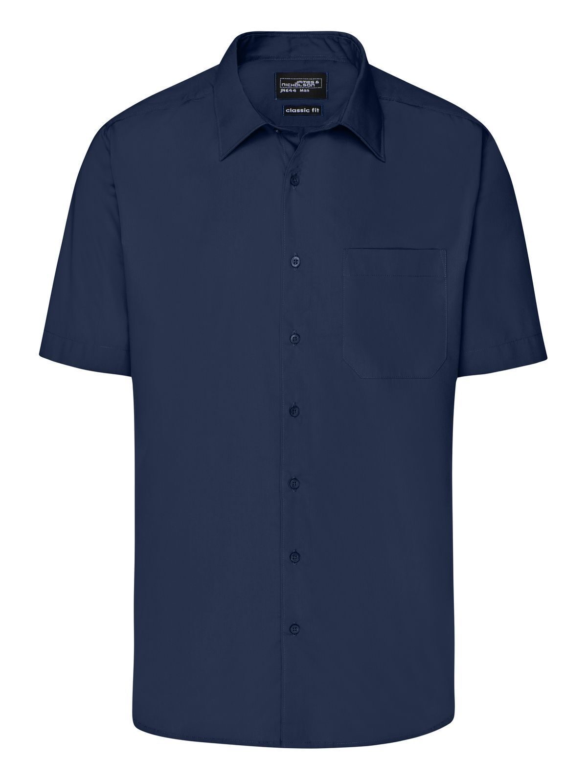 Business Shirt Shortsleeve Herren Hemd / Bluse – Daiber – Farbe Navy – individuell veredelbar
