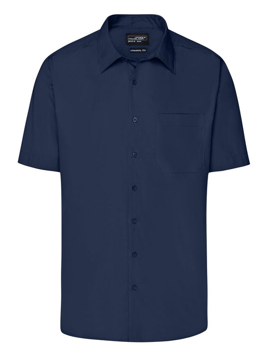 Business Shirt Shortsleeve Herren Hemd / Bluse – Daiber – Farbe Navy – individuell veredelbar