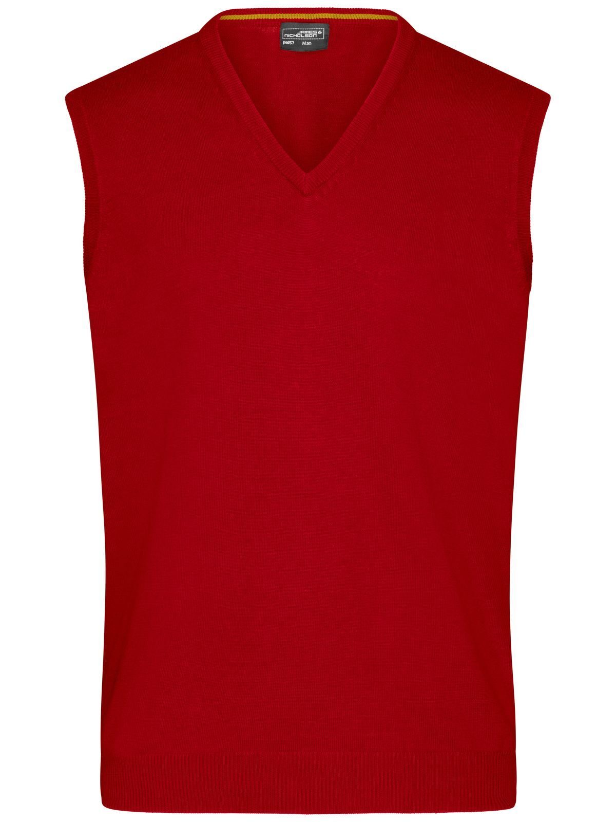 V-Neck Pullover Herren Strick / Weste – Daiber – Farbe bordeaux – individuell veredelbar