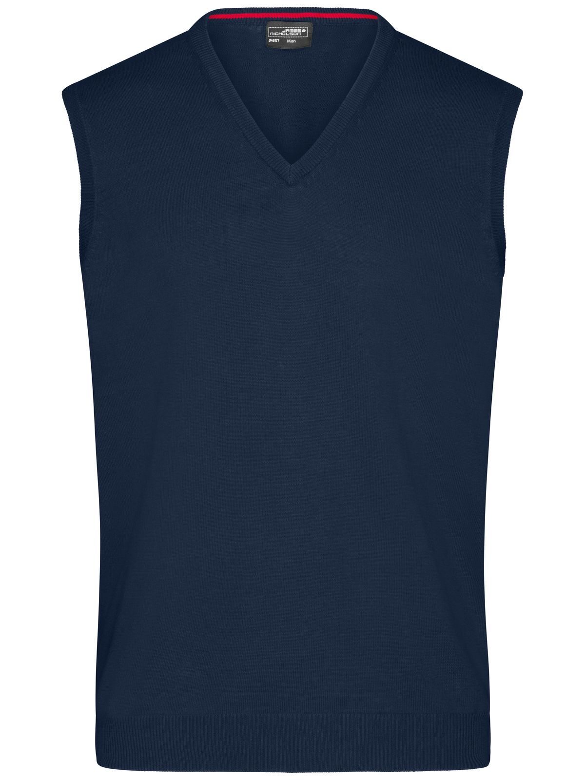 V-Neck Pullover Herren Strick / Weste – Daiber – Farbe Navy – individuell veredelbar