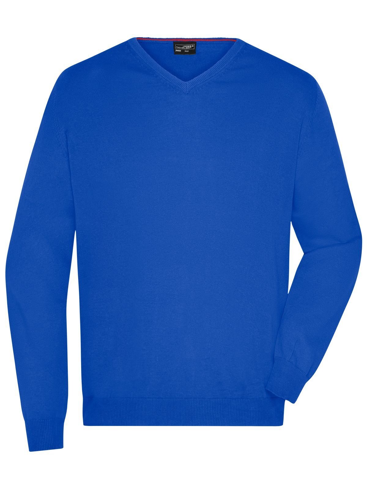 V-Neck Pullover Herren Strick / Weste – Daiber – Farbe Royalblau – individuell veredelbar