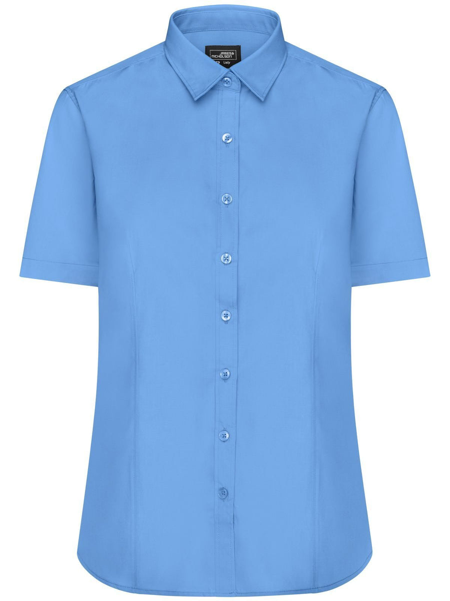 Ladies' Short Sleeve Poplin Shirt – Daiber