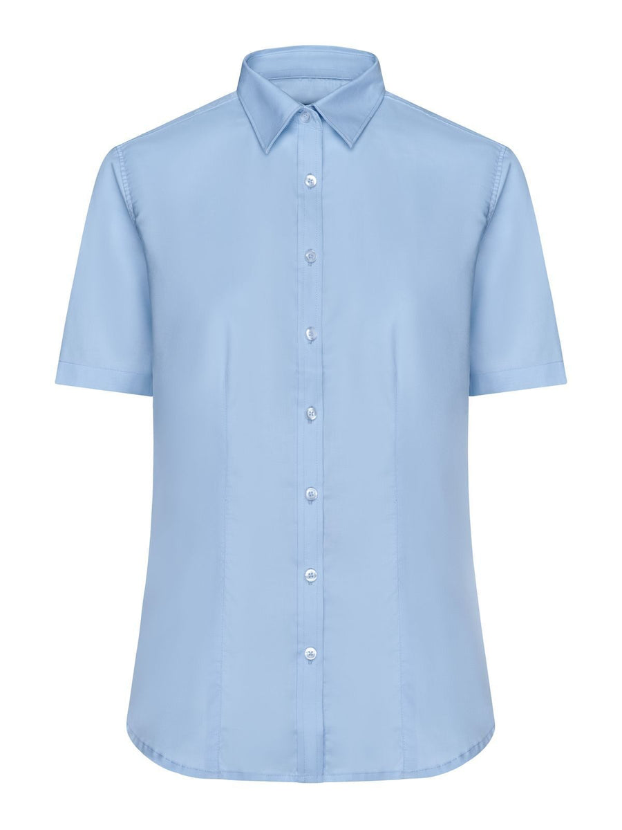 Ladies' Shirt Shortsleeve Micro-Twill Women's Shirt / Blouse – Daiber