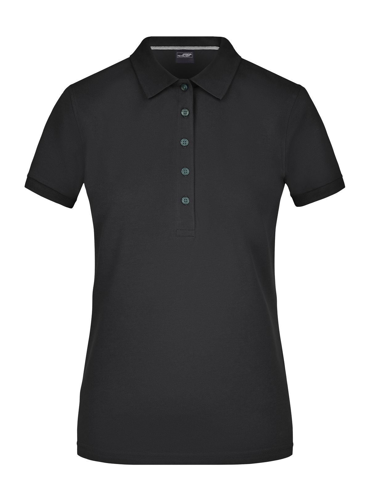 Ladies' Pima Polo Damen Poloshirt – Daiber – Farbe Schwarz – individuell veredelbar