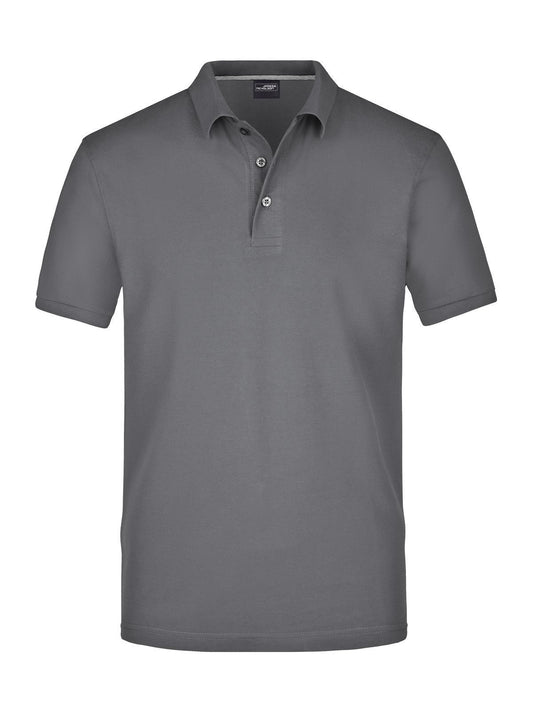 Pima Polo Herren Poloshirt – Daiber – Farbe carbon – individuell veredelbar