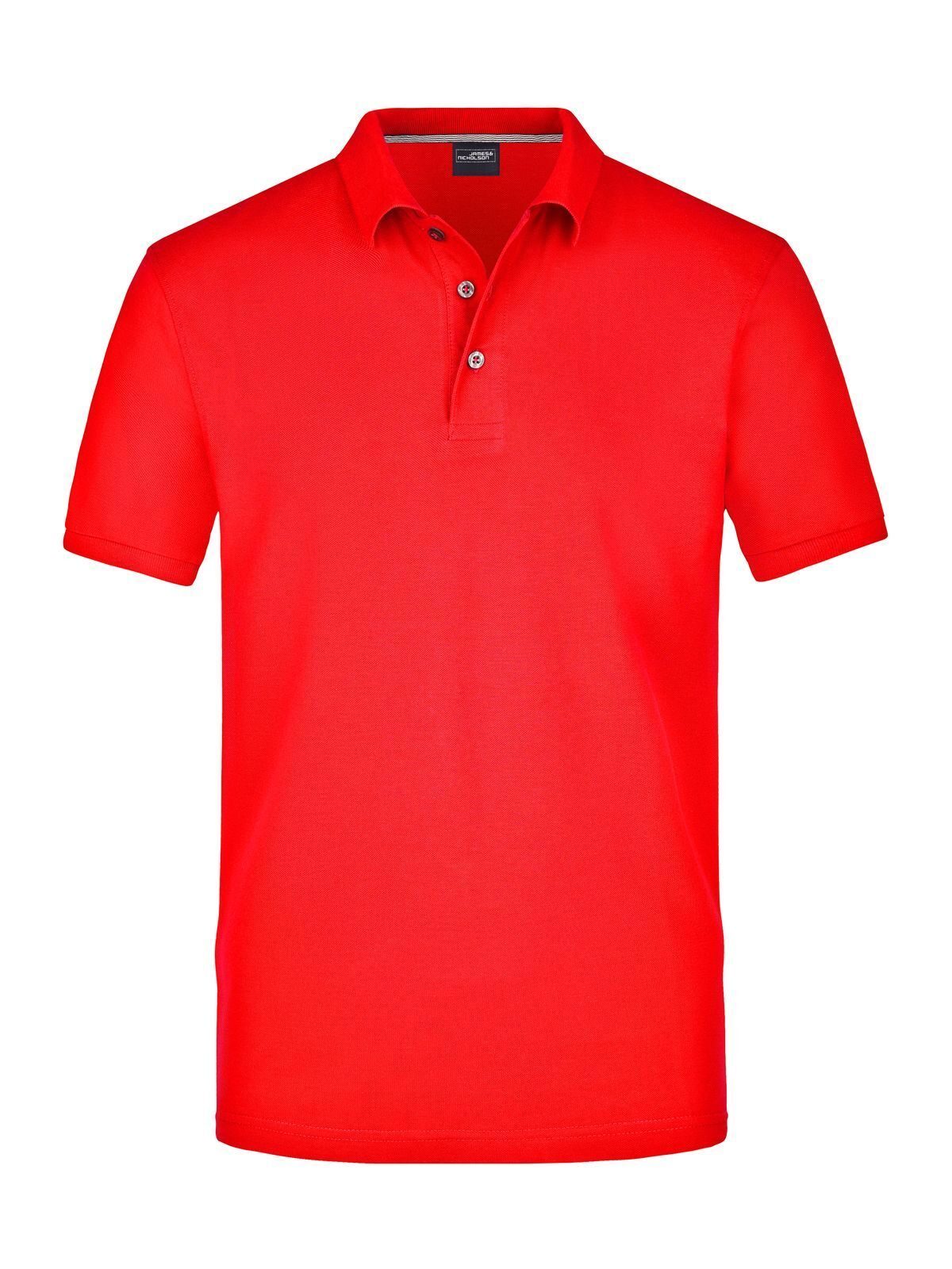 Pima Polo Herren Poloshirt – Daiber – Farbe light-red – individuell veredelbar