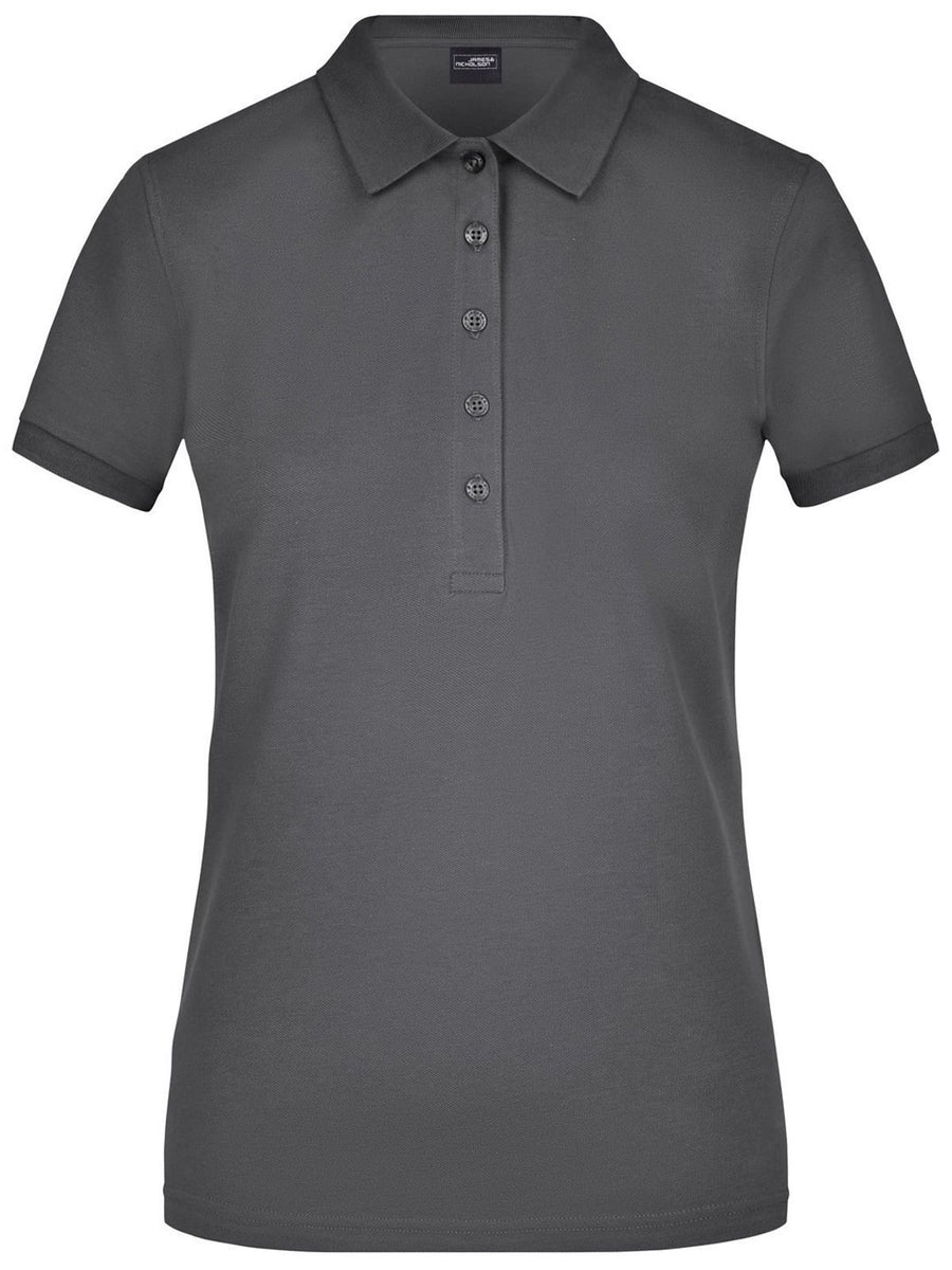 Ladies' Elastic Polo Piqué Damen Poloshirt – Daiber