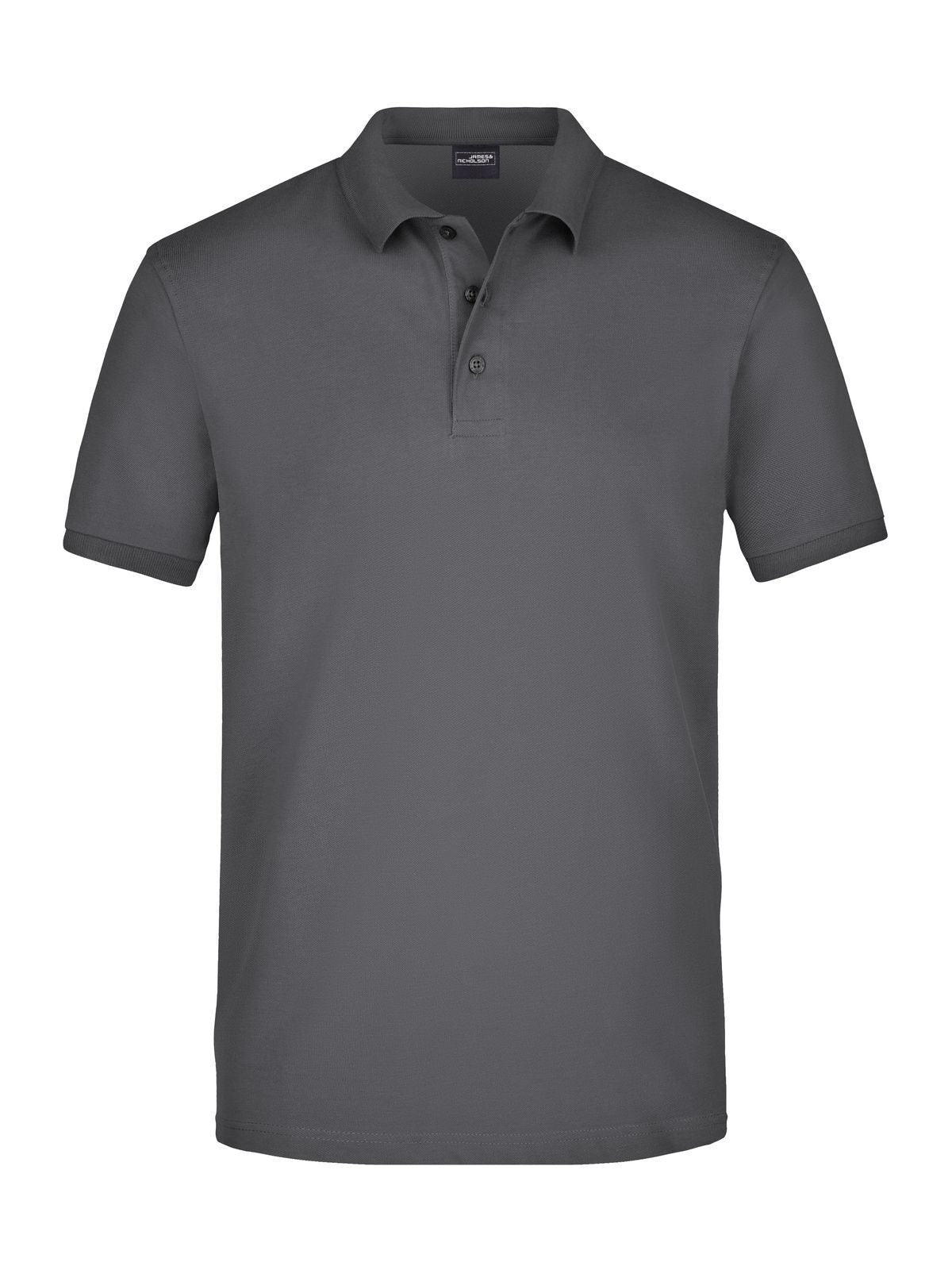 Elastic Polo Piqué Herren Poloshirt – Daiber – Farbe graphite – individuell veredelbar