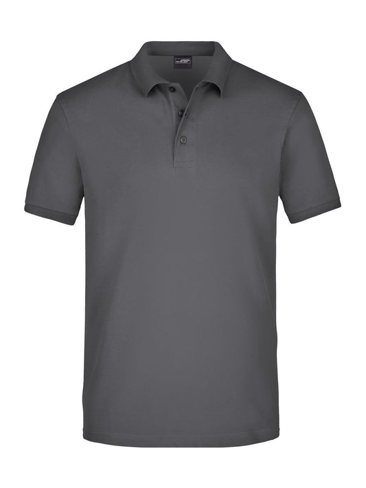 Elastic Polo Piqué Herren Poloshirt – Daiber – Farbe graphite – individuell veredelbar