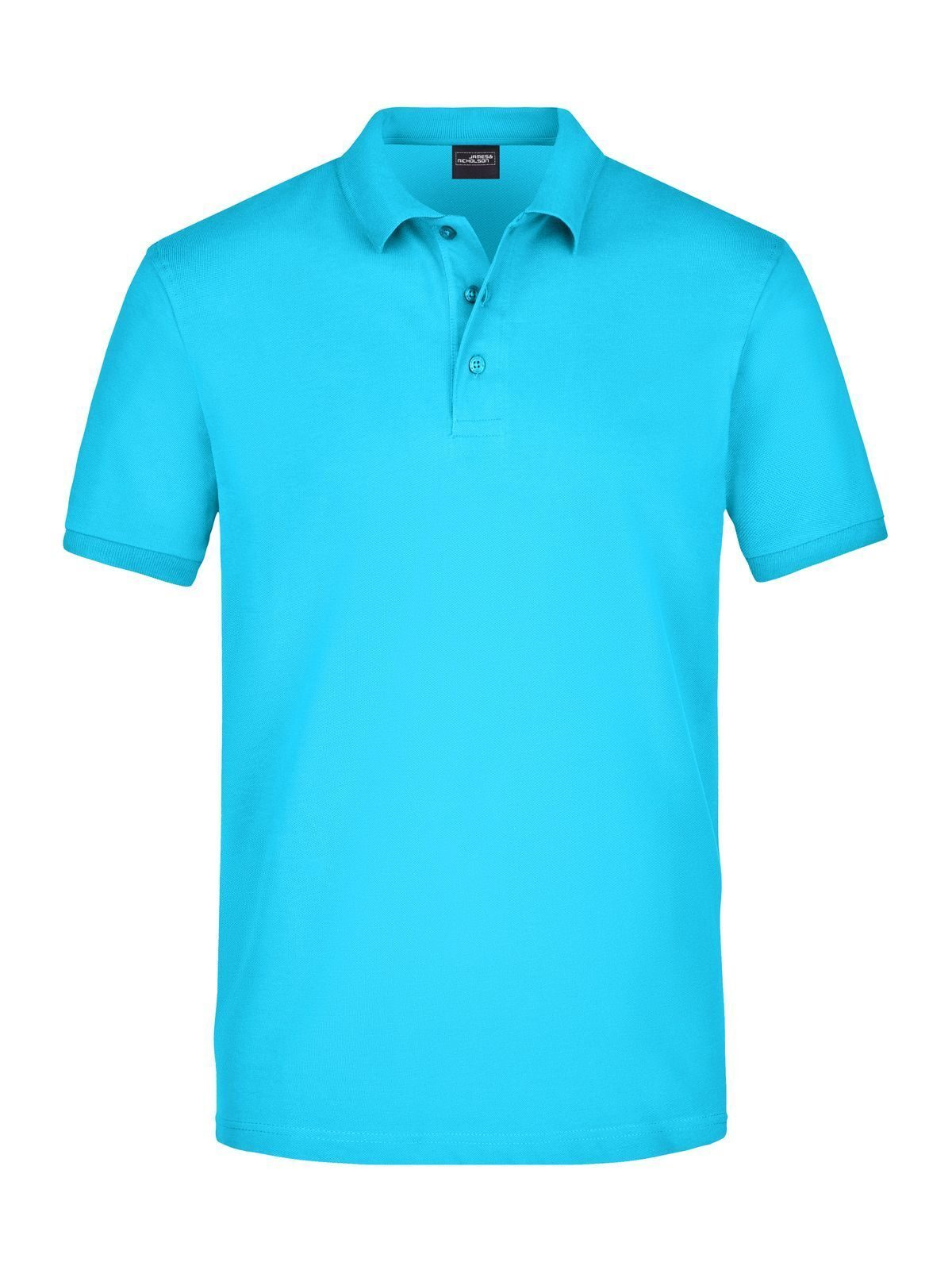 Elastic Polo Piqué Herren Poloshirt – Daiber – Farbe Türkis – individuell veredelbar