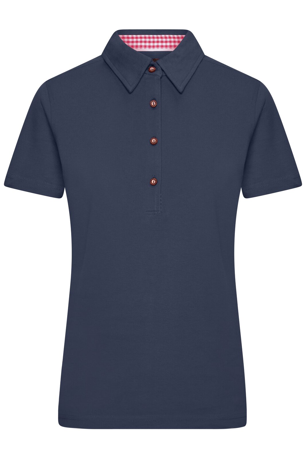 Ladies' Traditional Polo Damen Poloshirt – Daiber – Farbe navy/red-white – individuell veredelbar