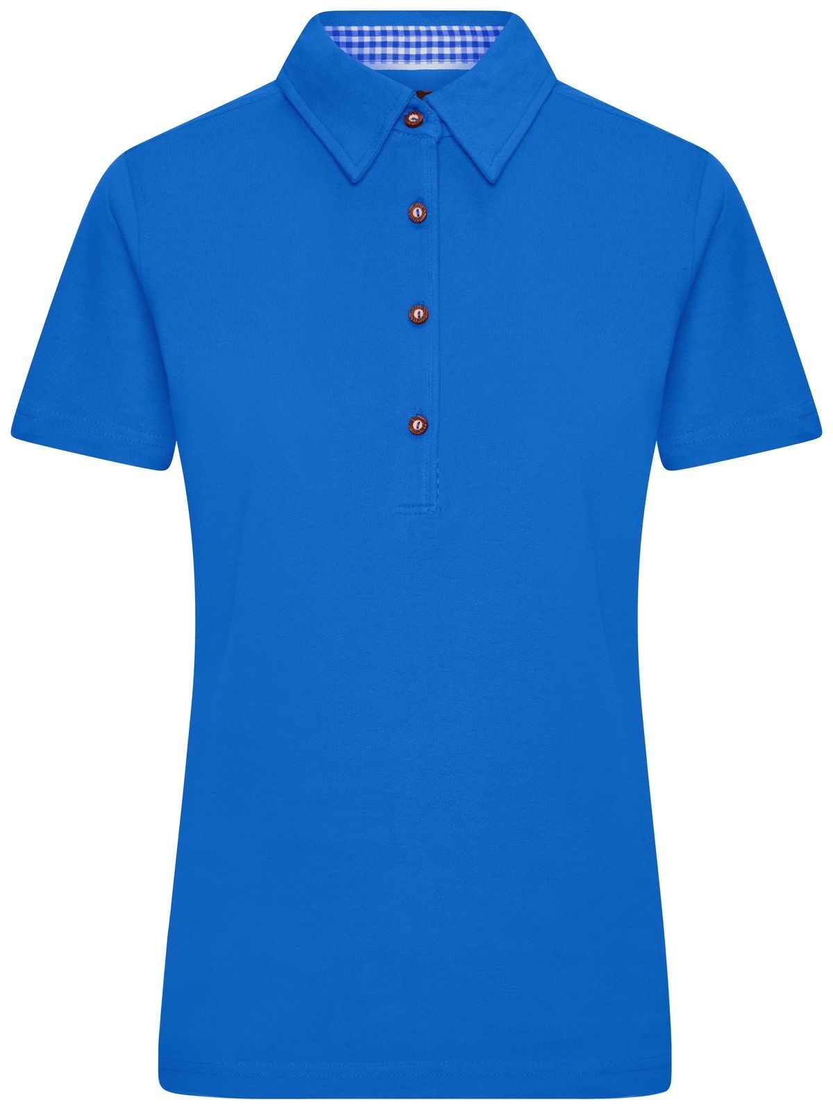 Ladies' Traditional Polo Damen Poloshirt – Daiber – Farbe royal/royal-white – individuell veredelbar