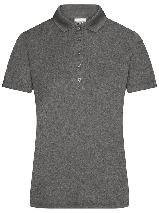 Ladies' Active Polo Damen Poloshirt – Daiber – Farbe dark-melange – individuell veredelbar