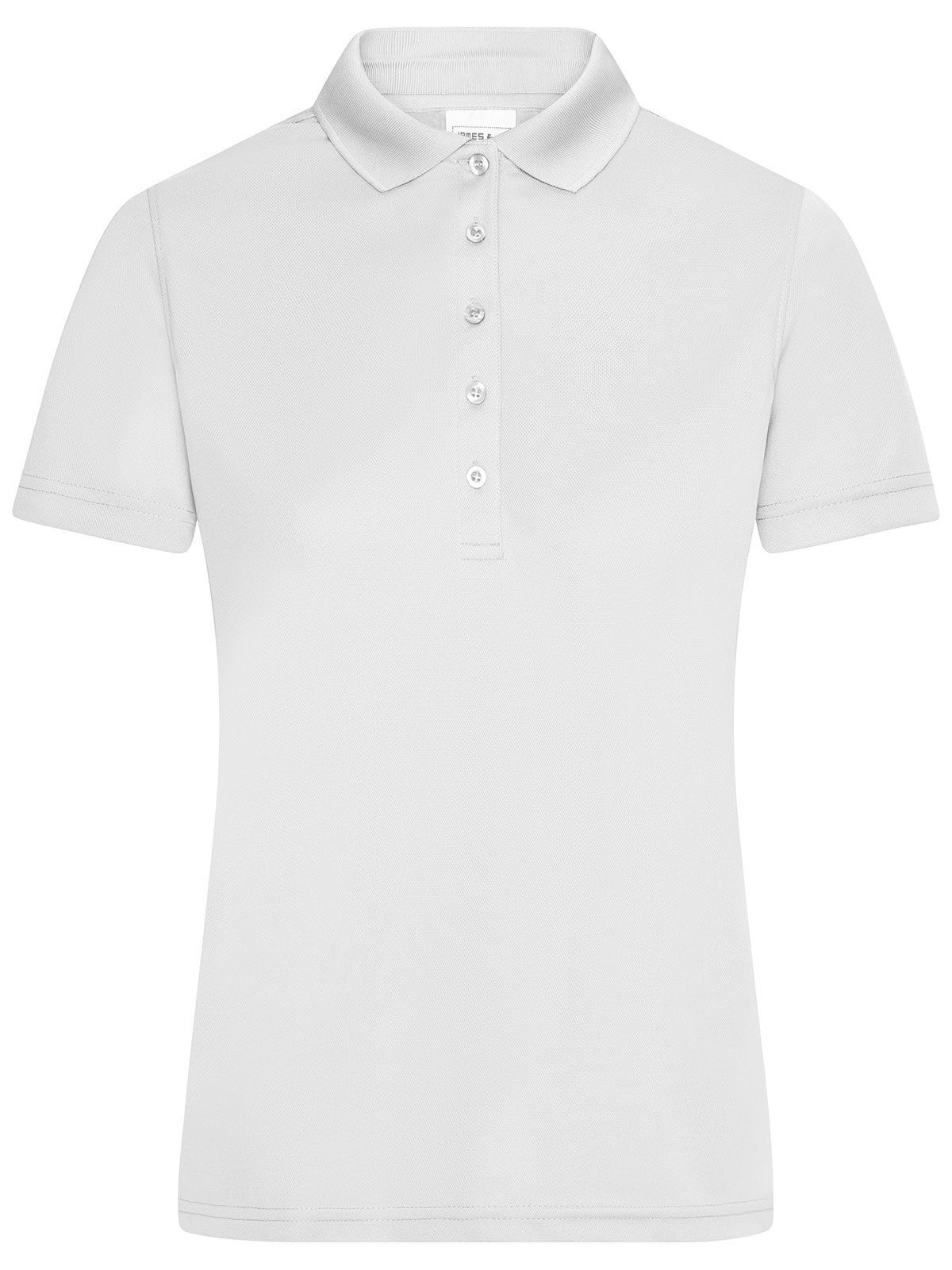 Ladies' Active Polo Damen Poloshirt – Daiber – Farbe Weiß – individuell veredelbar