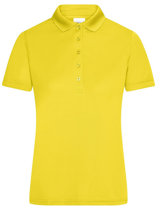 Ladies' Active Polo Damen Poloshirt – Daiber – Farbe Gelb – individuell veredelbar