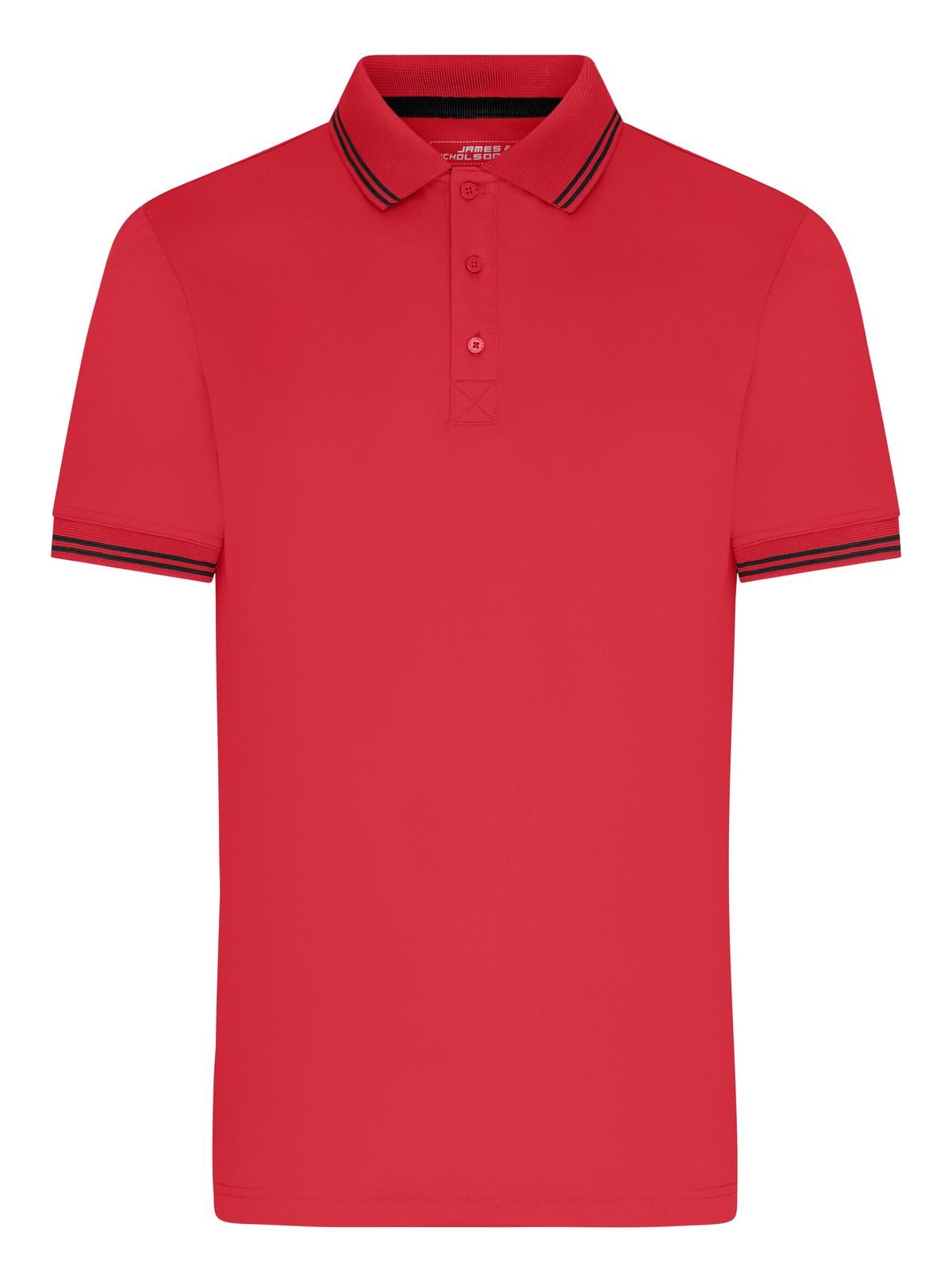 Functional Polo Damen Poloshirt – Daiber – Farbe red/black – individuell veredelbar