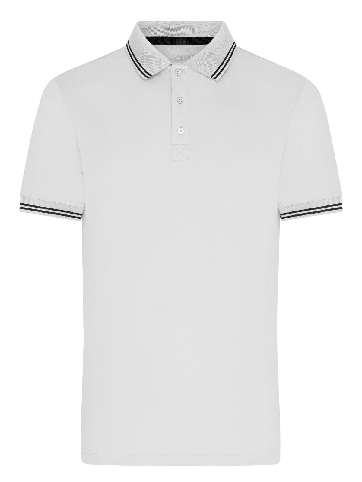 Functional Polo Damen Poloshirt – Daiber – Farbe white/black – individuell veredelbar