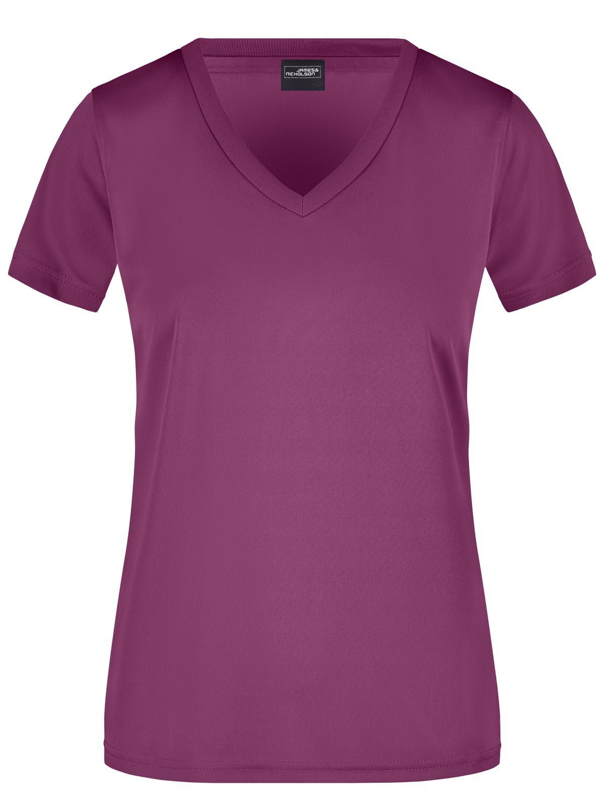 Ladies' Active-V Damen T-Shirt – Daiber – Farbe Lila – individuell veredelbar