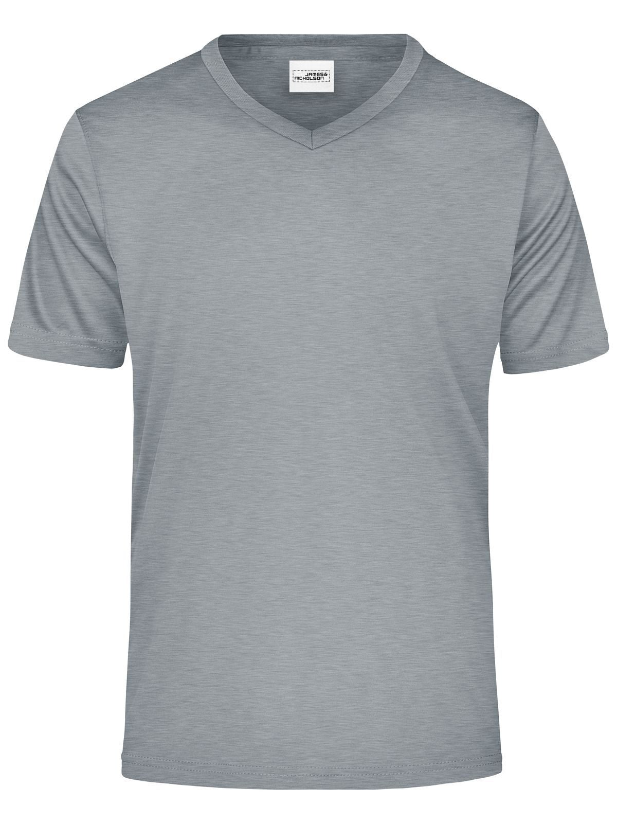Active-V Herren T-Shirt – Daiber – Farbe light-melange – individuell veredelbar