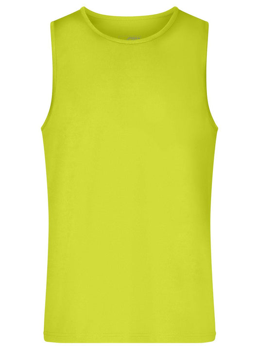 Active Tanktop Herren T-Shirt – Daiber – Farbe acid-yellow – individuell veredelbar