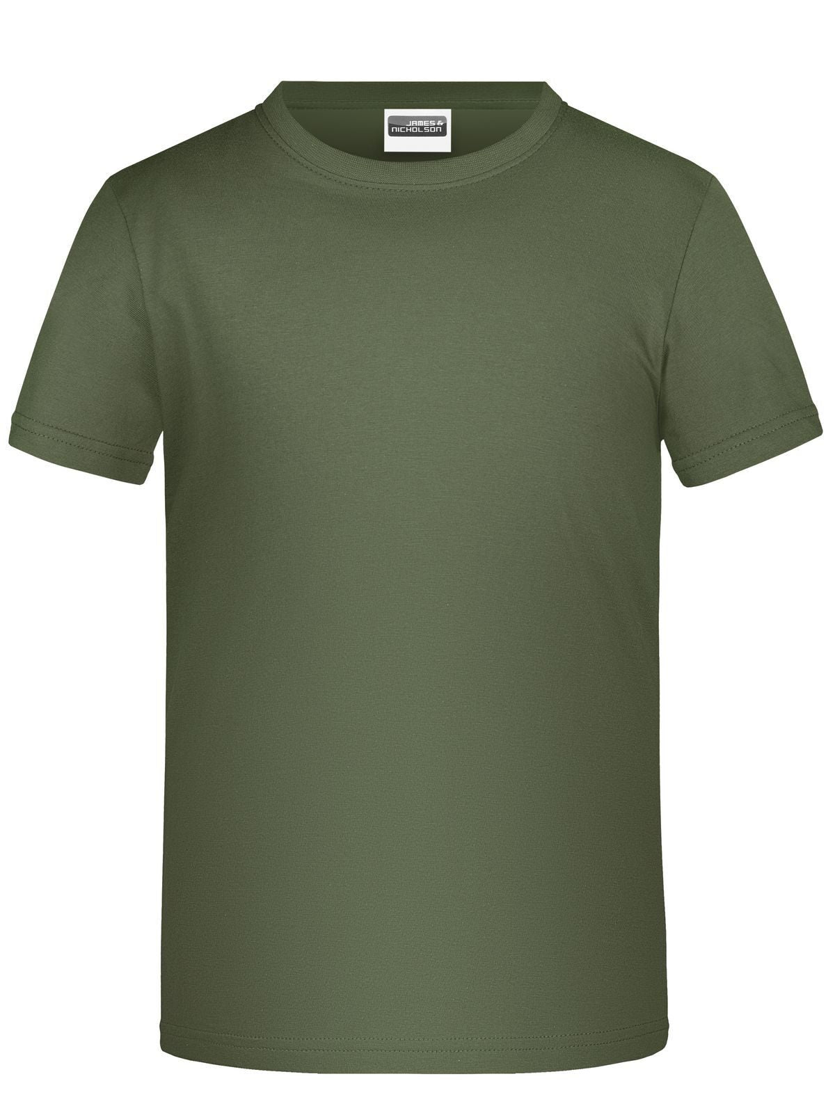 Basic-T Boy 150 Kinder T-Shirt – Daiber – Farbe Olive – individuell veredelbar
